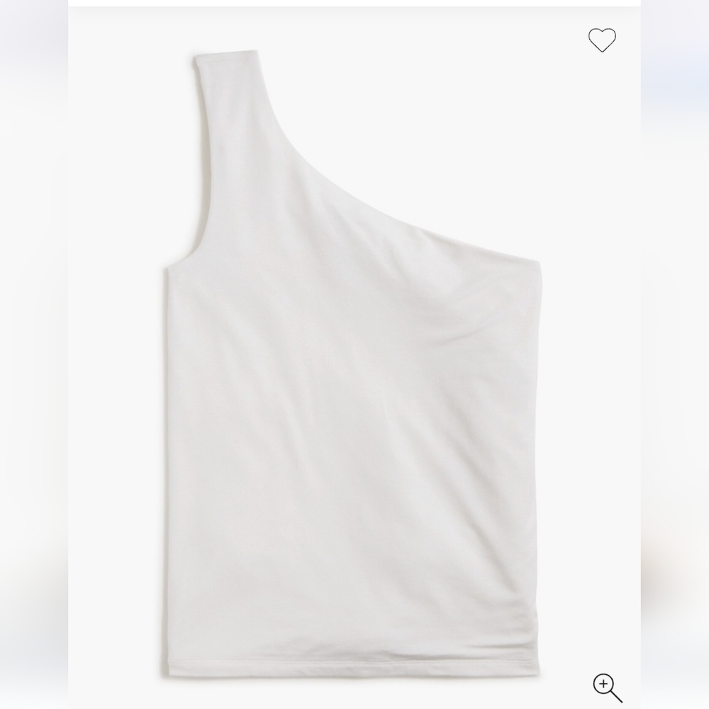 J Crew One Shoulder Tank BNWT XL